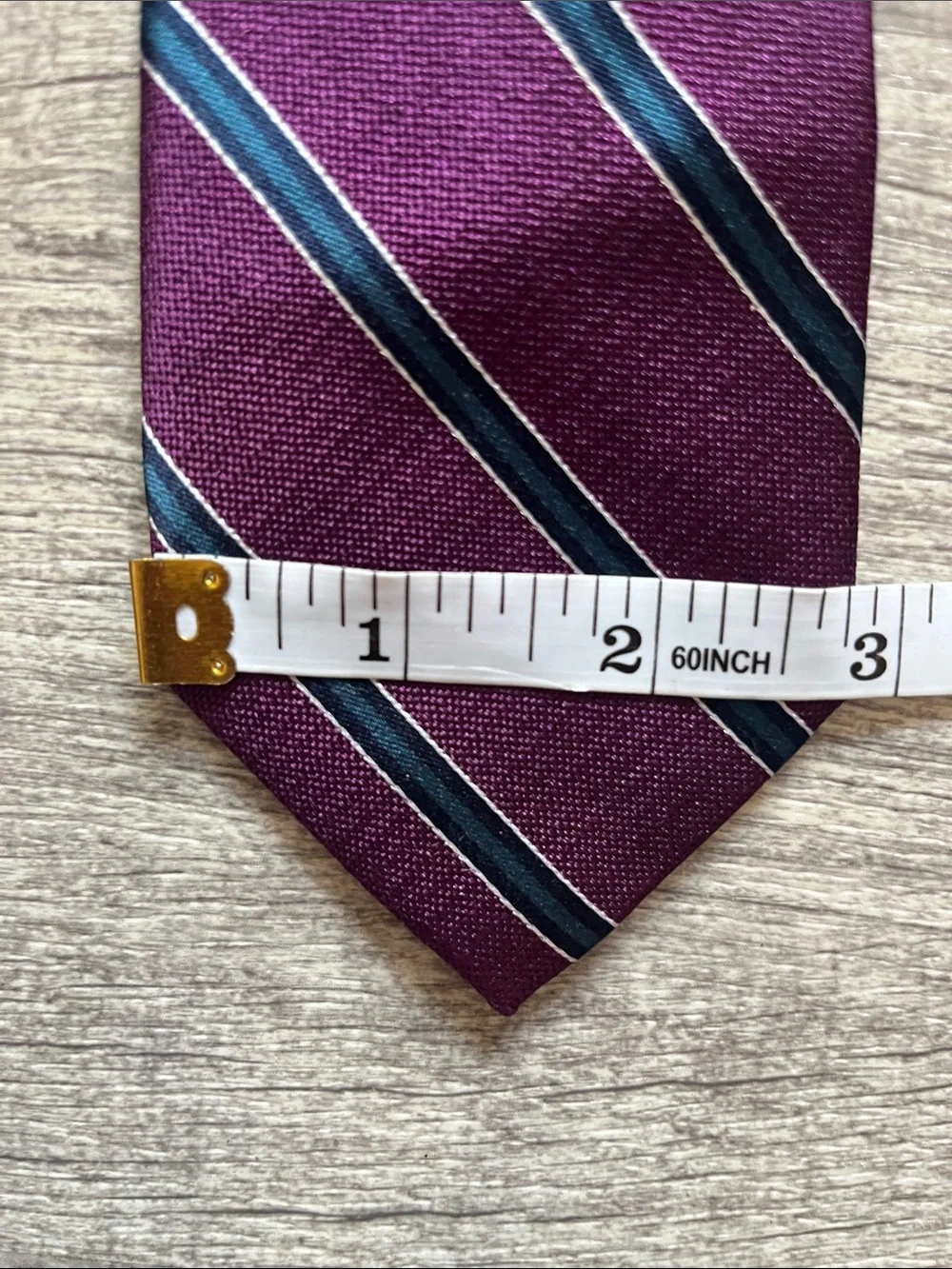 Penguin Diagonal Stripe Men's Silk Tie
